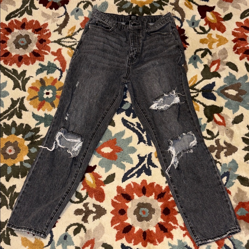 BDG Gray Denim Jeans